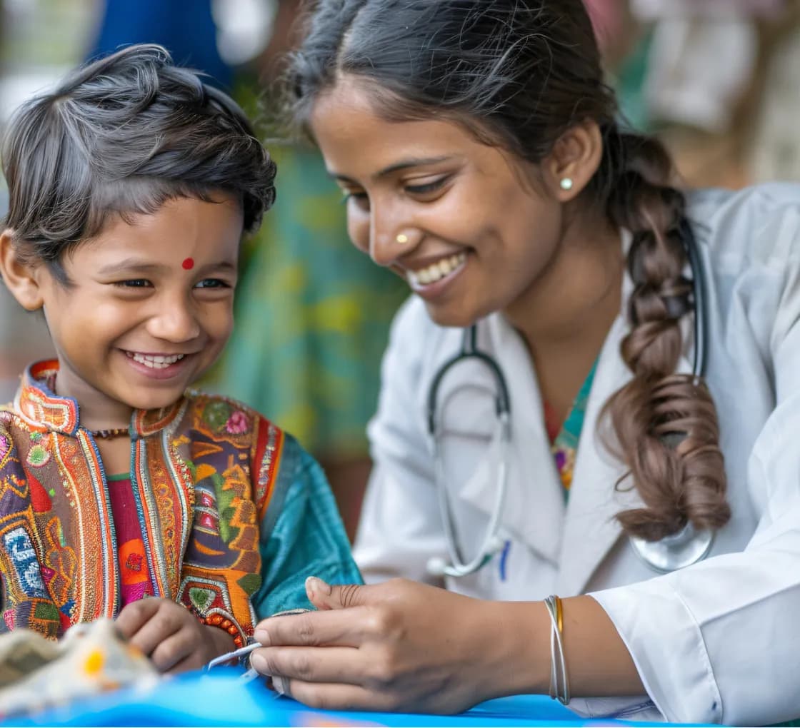 Chartered Housing CSR Activities | Rural Outreach | Health & accident insurance, Weekly rural health camps  for 500+ farm workers